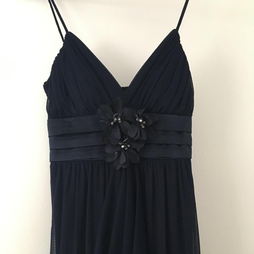 Navy Blue Prom Dress